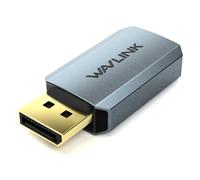 WAVLINK Adattatore attivo da Displayport a HDMI 4K a 60Hz, DP 1.2 a HDMI 2.0 Convertitore attivo Supporto UHD 4K a 60Hz, risoluzioni 3D fino a 1920x1080@120Hz per HDTV, monitor, proiettore