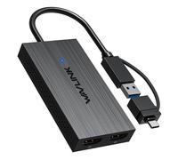 WAVLINK Adattatore da USB 3.1/USB C a Doppio HDMI DisplayLink Dual 4K@60Hz