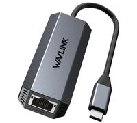 WAVLINK Adattatore da USB C a Ethernet da 5 Gbps