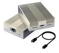 WAVLINK Adattatore Ethernet [1x] 10G per adattatore di rete Thunderbolt 3/4/5 e USB4-10GbE RJ45 con chip AQC113-B1, compatibile con MacBook Pro, Windows 11, Linux