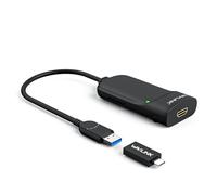 WAVLINK Adattatore multi-display da USB 3.0 a HDMI per Windows e Mac fino a 2048 x 1152/1920 x 1200 (nero)