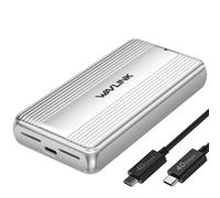 WAVLINK Case SSD M.2 NVMe 40Gbps con Ventola di Raffreddamento, Enclosure NVMe U