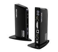 WAVLINK DisplayLink Docking Station 13-In-1 USB C Laptop Dock, 3 Monitors con HDMI 4K, HDMI 2K, DVI 2k, Ethernet, 4xUSB A, 2xUSB C, Audio, Compatibile con Windows/Mac OS(Nessuna ricarica laptop)