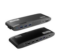 WAVLINK DisplayLink Docking Station 3 Monitor per macOS/Windows,PD 100W | 13 IN 1Dockingstation,3HDMI:1 HDMI 4K60Hz,2 HDMI 4K30Hz,5 USB-A 5 Gbps, Ethernet 1000Mbps,Compatibile con MacBook Neo