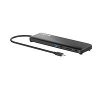 WAVLINK Docking Station 12 in 1 USB C Triple Display Docking Station, Support 85W Charging for PC, Max 4K@60Hz with DisplayPort, HDMI, PD, USB 2.0/3.0, Gigabit Ethernet, SD/TF Slot, Audio Jack per