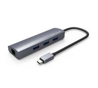 WAVLINK UH3031G/C Adattatore hub Gigabit ad alta velocità da tipo C a 3 x USB 3.