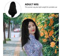 Wavy Punk Rock Wig for Cosplay Parties and Events Capelli Ricci Parrucca Adulta