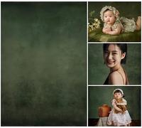 WaW 1.5x2.2m retrò Verde cemento Sfondo fotografico per studio fotografico Newborn