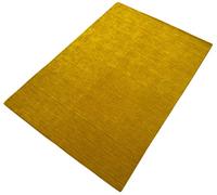 WAWA TEPPICH Tappeto Gabbeh Uni Gold 100% lana Loom fatto a mano, 250 x 300 cm