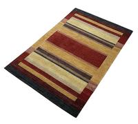 WAWA TEPPICH Tappeto orientale colorato Gabbeh 100% lana Loom fatto a mano, 120 x 180 cm, BR10