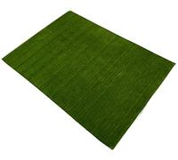 WAWA TEPPICH Tappeto verde Gabbeh 100% lana orientale tessuto a mano Loom Bridge AN1 (dimensioni: 170 x 240 cm)