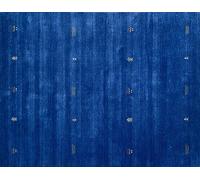 WAWA TEPPICHE Gabbeh Tappeto blu 100% lana 200 x 300 cm tessuto a Fatto a Mano orientale tappeto G64T6
