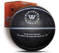 WAWAWEWA The Official Silent Basketball X (Taglia 7) - Pallone da basket indoor non compresso per dribbling silenzioso - canestro da allenamento indoor airless scanalato in schiuma PU - pronto a