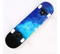 WAWD - Skateboard per adulti, per principianti, skateboard, idea regalo di compleanno, ragazzi e ragazze, 9 strati in acero