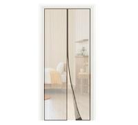 WAWJ® Tende Magnetiche Antizanzare, Magnetica per Porte Anti Zanzare Calamite Tenda, Zanzariera Magnetica Porta per ideale per porte da balcone, cantine, terrazze (Nero, 90 * 210cm)