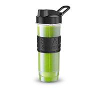 WAWORIO Bottiglia Frullatore Portatile 570ml Borraccia Sportiva per Adolescenti Adulti Palestra Fitness Viaggio, Senza BPA Portatile Bottiglia Acqua per Mini Frullatore