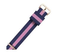 WAWPU Cinturino for orologio NATO in nylon da 12 mm a 22 mm, cinturino di ricambio for orologio a righe in nylon(Nl01 1(9),19mm)