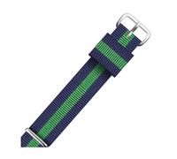 WAWPU Cinturino for orologio NATO in nylon da 12 mm a 22 mm, cinturino di ricambio for orologio a righe in nylon(Nl01 2(8),13mm)