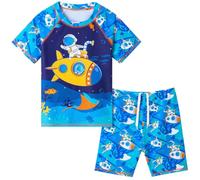 WAWSAM 2 Pezzo Set da Nuoto Costume da Bagno per Bambino Ragazzi Costumi da Bagno Interi Costume Piscina
