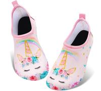 WAWSAM Scarpe da Acqua per Bambini Unicorno Rosa Tenero 30/31 EU