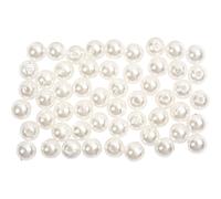 Wax Beads, D: 5 mm, mother-of-pearl, 100pcs