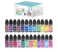 Wax Color Chips Set - Candle Pigment Supplies for Handmade Creations | Solid Dye Cubes with Fast Dissolve Feature, Rich Tone Mixing Options, Coloring Materials for Decorative Scented Candle 35oz