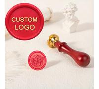 Wax Seal Personalizzato - Design per il tuo logo, ideale per buste sigillate matrimonio, invito Craft progetto regalo imballaggio, regalo perfetto per gli amanti della mano