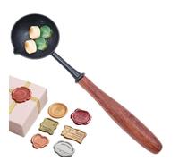 Wax Spoon Pointed Design Lightweight Ergonomic Handle | Non-Stick Wax Seal Spoon for Sealing Wedding Invitations, Party Invitations, Envelopes, Place Cards, Menus, Napkins, DIY