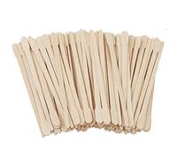 Wax Sticks,200 pezzi Rimozione dei Capelli Sopracciglio Bastoncini Cera Applicatore di Naturale Spatola Cera Depilazione Depilazione CorpoEyebrow Spatole 8.8cm