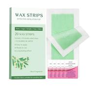 Wax Strips, Leg Hair Remover, Professional Waxing Kit with Gentle Formula and Easy Peel Application, Smooth Skin Solution, Sensitive Body Care, Ideal for Women Face Home Shower