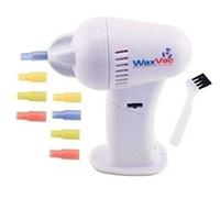 WAX VAC 2x1 Vacuum ears cleaner- with 16 silicone sleeves in different colors an