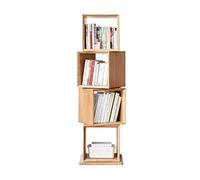 wAxd Libreria rotante Libreria Libreria Casa Rovere Rotante Libreria Piano Rack Soggiorno Semplice Rack di Stoccaggio Perfetto e pratico