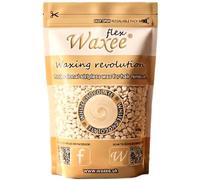 WAXEE Flex, perline di cera per depilazione, senza strisce, 500 g, naturale, pellet, bikini, senza strisce, ceretta brasiliana, HOT! (500 g, cioccolato bianco)