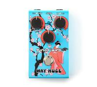 WAY HUGE - WM32B Geisha Drive Blue | Pedale Overdrive Dinamico con Finitura Esclusiva e Controlli Intuitivi per Suoni Versatili