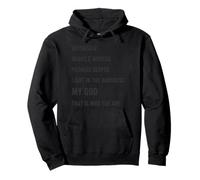Way Maker Miracle Worker Promise Keeper Light God Miracle Felpa con Cappuccio