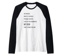 Way Maker Miracle Worker Promise Keeper Light God Miracle Maglia con Maniche Raglan