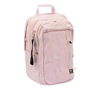 WAY OUT - Zaino scuola c/tasca PC - 3 Scomparti con cerniera, tasca porta-cellulare e foro auricolari, porta-borraccia, Schienale e Spallacci Imbottiti, adatto alla scuola, Rosa, 35 x45 x55 cm