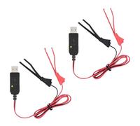 Way Radio Batteria USB Clip Power Unit con fili rossi e neri per il backup quotidiano Scrivania Alimentazione e area di lavoro Utilizzare Radio Batteria USB Clip Desk Standby Patrol Duty Magazzino