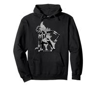 Wayang Abilawa: Eroico Guerriero Giavanese Design Felpa con Cappuccio