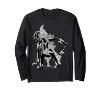 Wayang Abilawa: Eroico Guerriero Giavanese Design Maglia a Manica