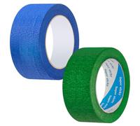 Waycreat 2 rotoli di nastro coprente per pittura, 48 mm x 50 m, largo nastro decorativo per pittori, 100 m