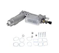 Wayfadacc Forte Gruppo Base del Filtro della Struttura Refrigerazione del Motore Che Evidenzia La Base del Filtro del Motore da Costruzione in Alluminio Resistente Calore per Evitare SUV