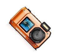 Wayfadacc Macchina fotografica impermeabile del pixel 6500W con la macchina fotografica automatica di messa a fuoco di valutazione di 10xZoom IP68 per la fotografia subacquea fino a 10Meters