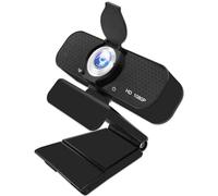 Wayfadacc Webcam regolabile per treppiedi con microfoni integrati per ridurre il rumore di fondo garantendo un suono chiaro nella webcam virtuale