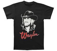 Waylon Jennings Draw USA 84 Maglietta Country Music Band Uomo Adulto 10108937