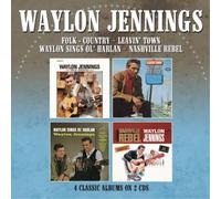 Waylon Jennings Folk-country/Leavin' Town/Waylon Sings Ol' Harlan/Nashville (CD)