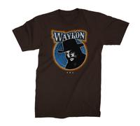 Waylon Jennings Fugitive Outlaw Paese Rockabilly Musica Fascia T Shirt 10118854