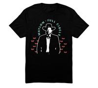 Waylon Jennings Full Circle Country Music Texas T-Shirt Uomo Adulto 10108921