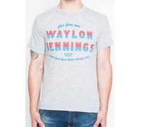 Waylon Jennings God Pistole Cantante America Fascia Chitarra Classico Maglietta