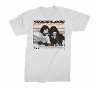 Waylon Jennings Jessi Colter Sogni Paese Musica Rock Cantante T Shirt 10129258